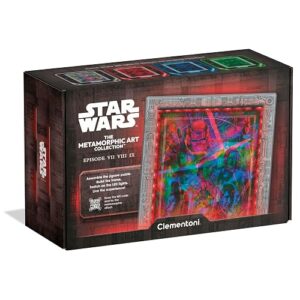 Clementoni - Star Wars Metamorphic Art Collection - Episode VII VIII IX Nuova Trilogia