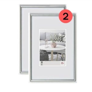 walther design argento 40 x 60 cm confezione doppia