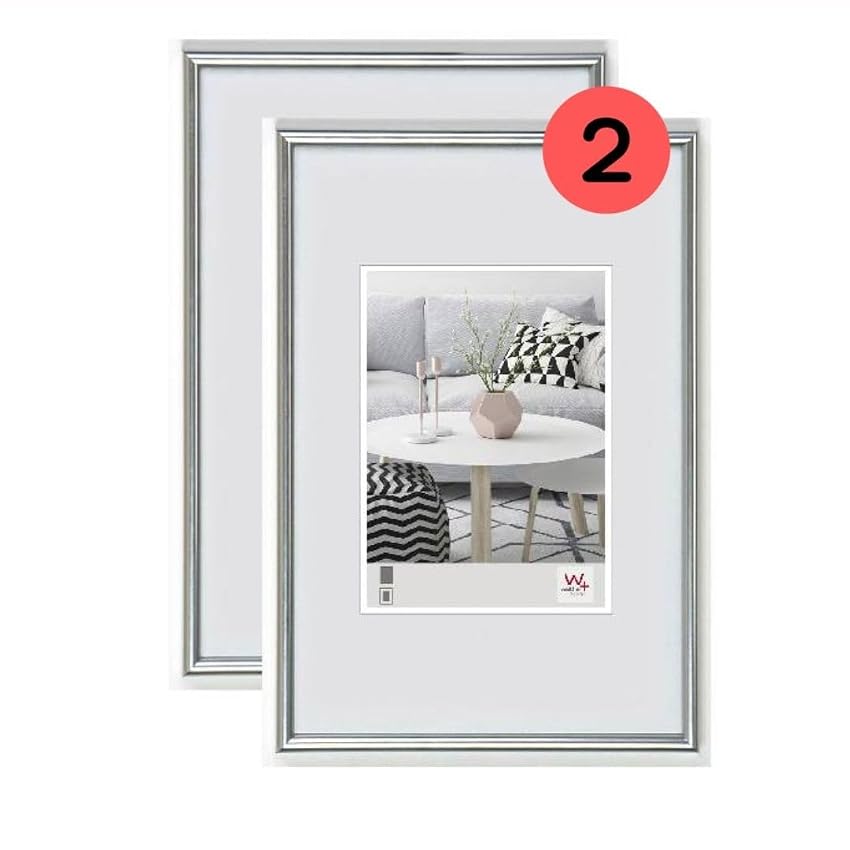 walther design argento 40 x 60 cm confezione doppia