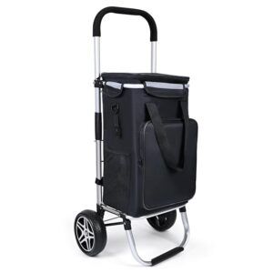 YEAUPE PRO Carrello della spesa pieghevole da 50 l