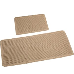 VINATO 2 Pezzi Tappeto Bagno Set
