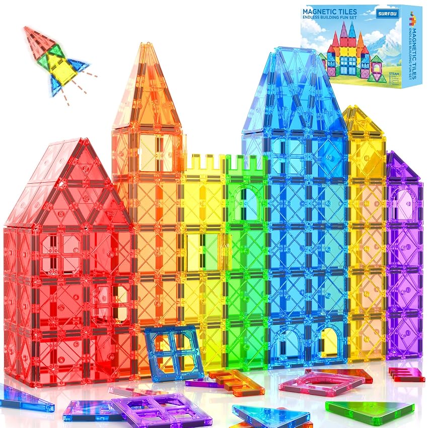 SURFOU Blocchi Magnetici per Bambini