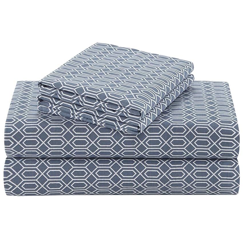 Comfort Spaces Lenzuola in 100% cotone doppio