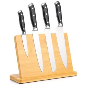 VINATO Porta Coltelli Magnetico Portacoltelli Magnetico in Bamb&ugrave; Porta Coltelli Cucina