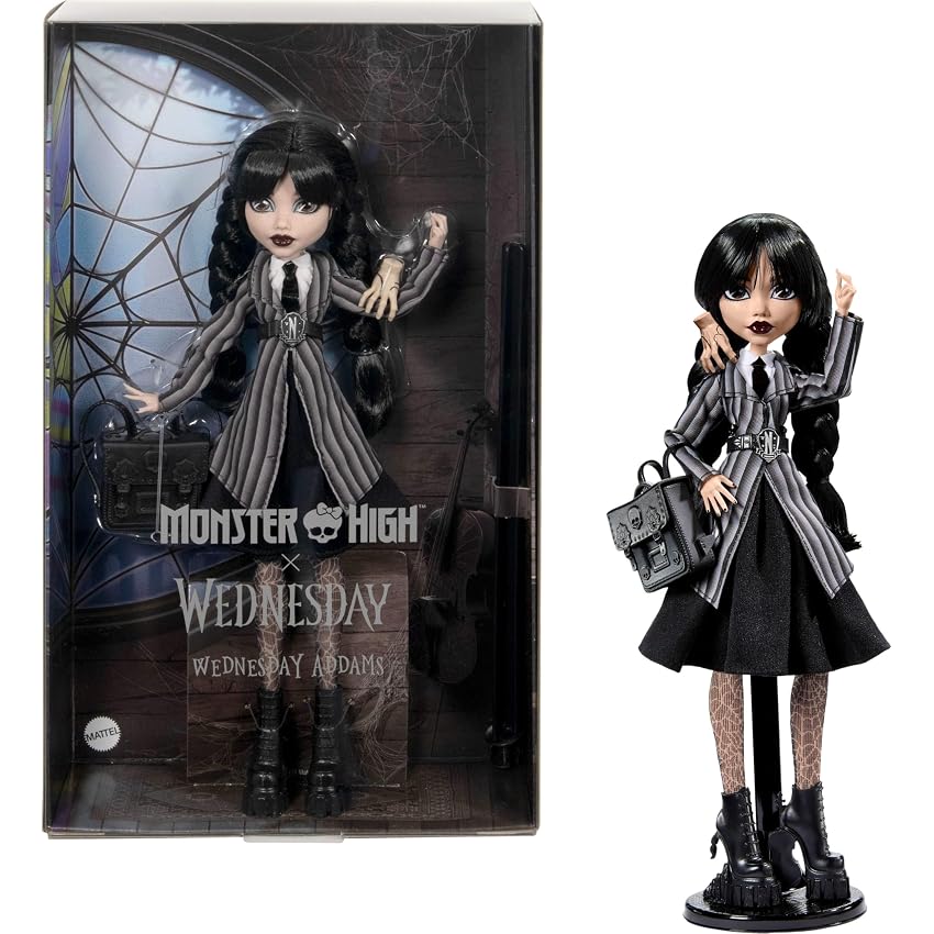 Monster High x Mercoledì Addams Bambola