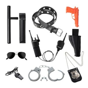 Dress up America Kids Police Agent Pretend Play Set – Accessori Per Costumi Da 10