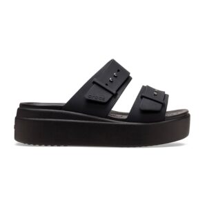 Crocs Brooklyn Buckle Low Wedge