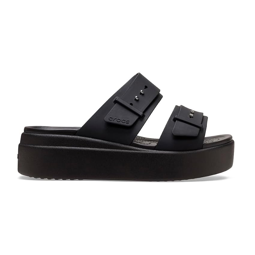 Crocs Brooklyn Buckle Low Wedge