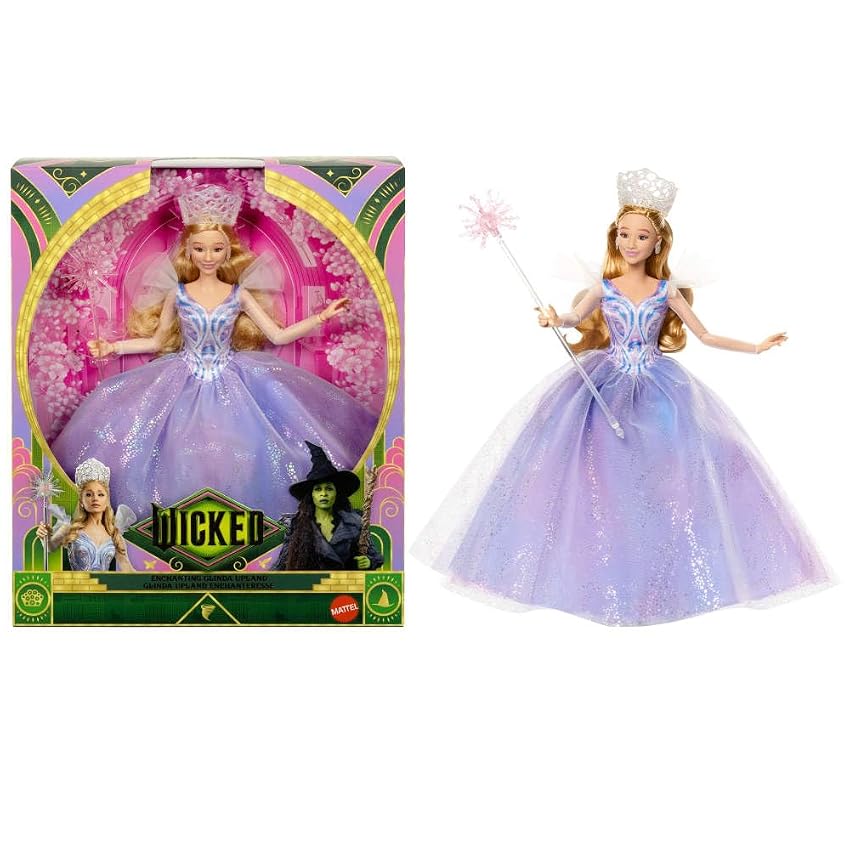 Mattel Universal Pictures Wicked: For Good Bambola Glinda Upland