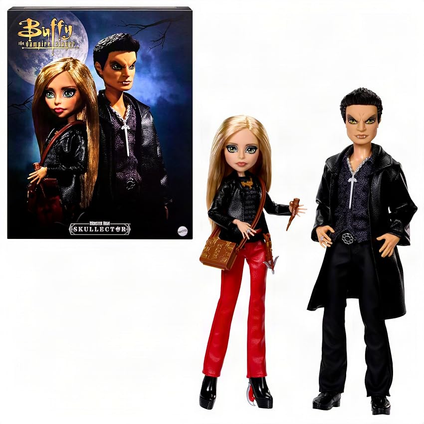 Monster High Skullector Buffy l'Ammazzavampiri set di 2 bambole