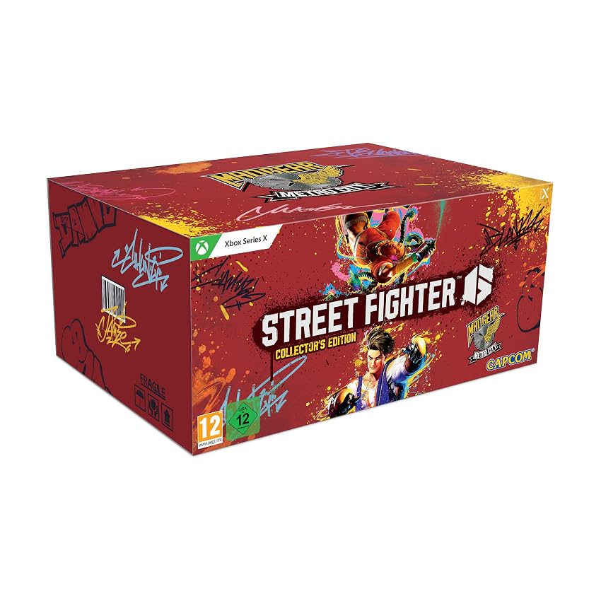 Street Fighter 6 Mad Gear Box Xbox Series X