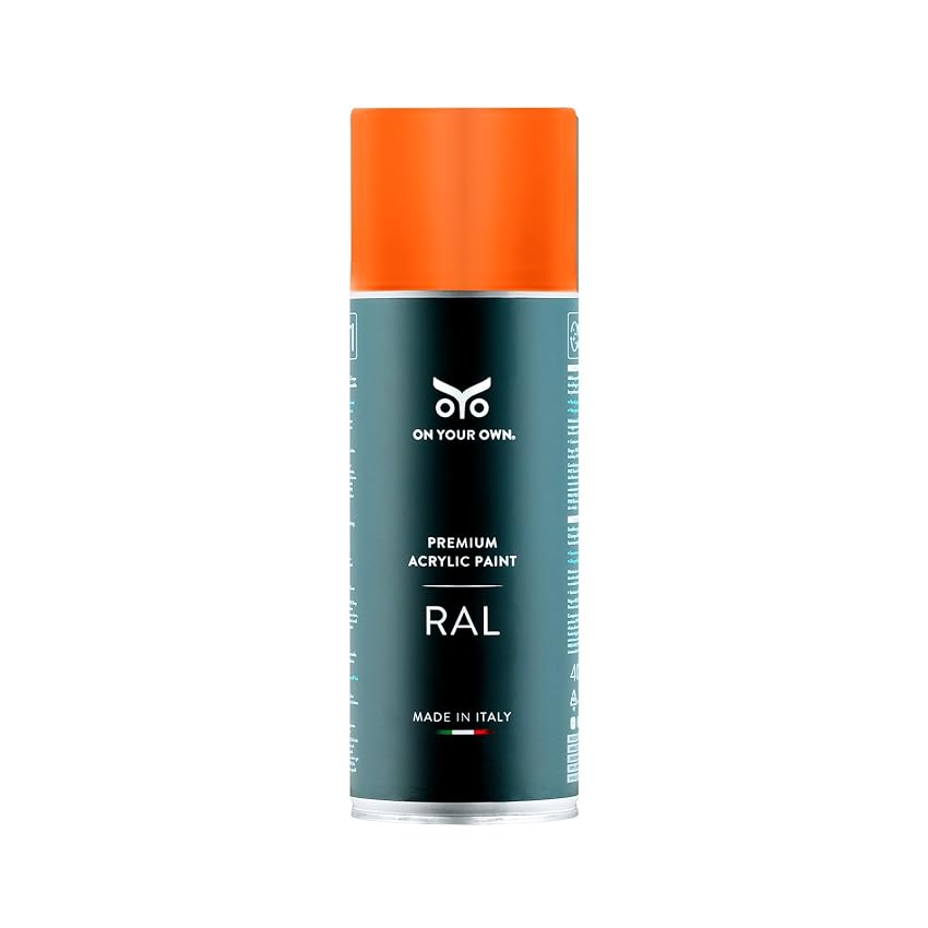 OYO Spray Vernice Acrilica Arancio Puro Lucido 400ml
