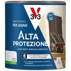 V33 Smalto per Legno Alta Protezione Bianco 0