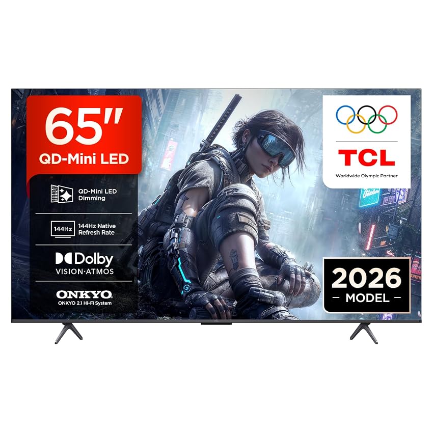 TCL 65T8D – Smart TV QD‑Mini LED 4K HDR10+ da 65"