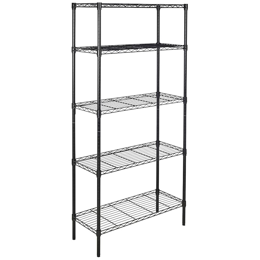 Amazon Basics Scaffaliera a 5 ripiani