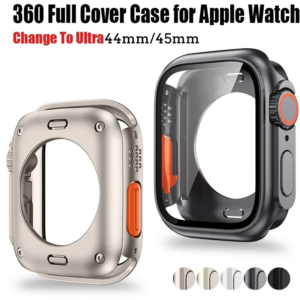 Custodia protettiva per schermo per Apple Watch 44mm 45mm 40mm 41mm Custodia rigida
