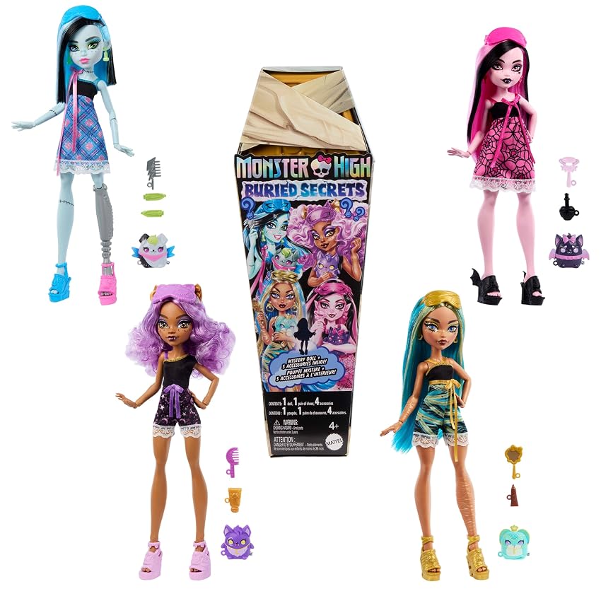 Monster High Buried Secrets Cozy Creepover Assortimento