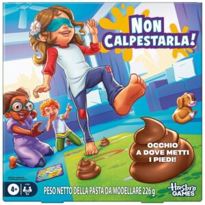 Non Calpestarla! Gioco per et&agrave; prescolare | Benda sugli occhi