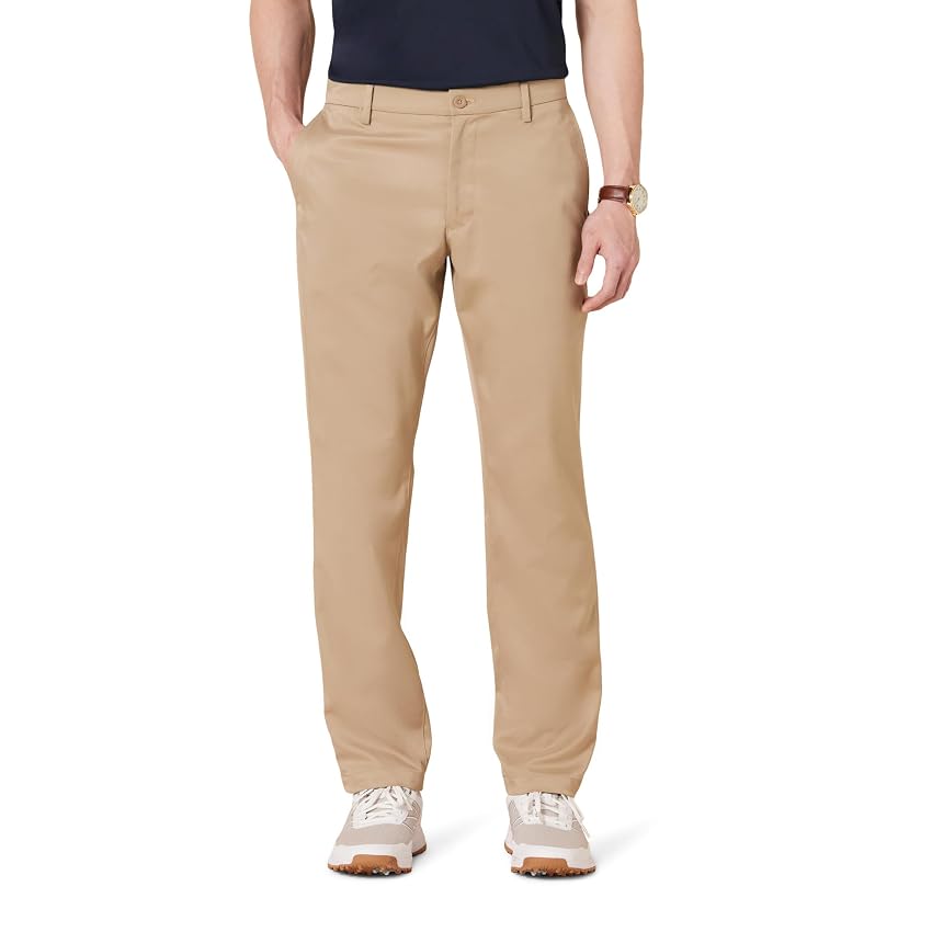 Amazon Essentials Pantaloni da Golf Elasticizzati dalla vestibilità Sportiva (Disponibili)