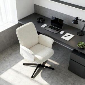 meublescosy Sedia da Ufficio Ergonomica Girevole Regolabile in Altezza
