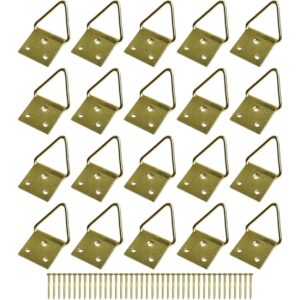 cyclingcolors 20x Gancio ganci in ottone per quadro con chiodi