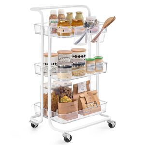 SONGMICS Carrello Scorrevole a 3 Livelli