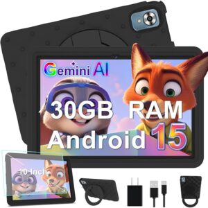 Tablet Bambini 10 Pollici Android 15 con 30GB RAM