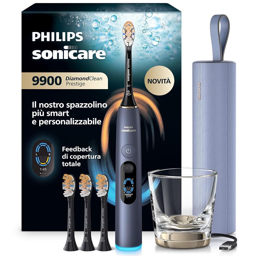 Philips Sonicare Next-Generation DiamondClean 9900 Prestige Spazzolino elettrico
