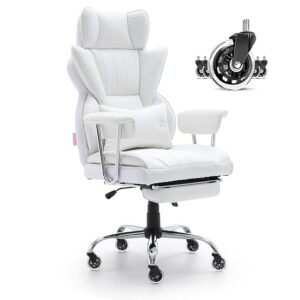VEVOR Sedia Girevole da Ufficio Studio per Lavoro con Schienale Sedia Ergonomica Capacità Carico Max. 158kg
