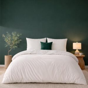Twinzen - Copripiumino Matrimoniale 260x240 cm con 2 Federe 65x65 cm