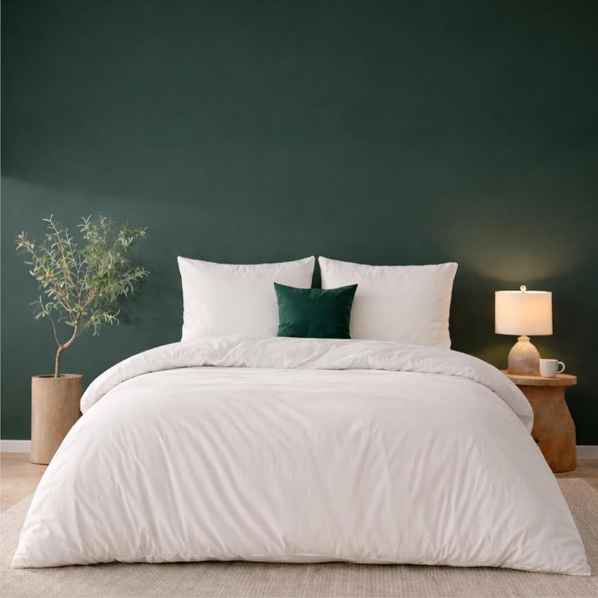 Twinzen - Copripiumino Matrimoniale 260x240 cm con 2 Federe 65x65 cm