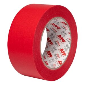 APP Red Tape - Nastro Carta per Verniciatura e Carrozzeria 48 mm x 45 m