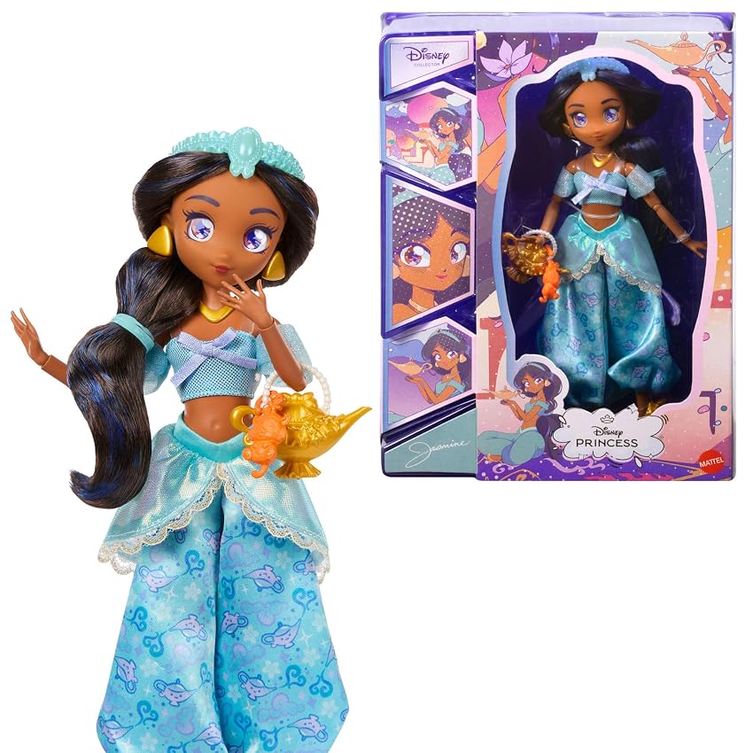 Mattel Disney Collector Jasmine Bambola Manga