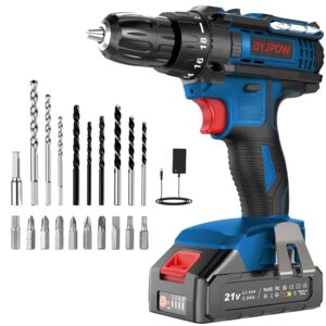 DYJPOW Trapano Avvitatore a Batteria 21 V