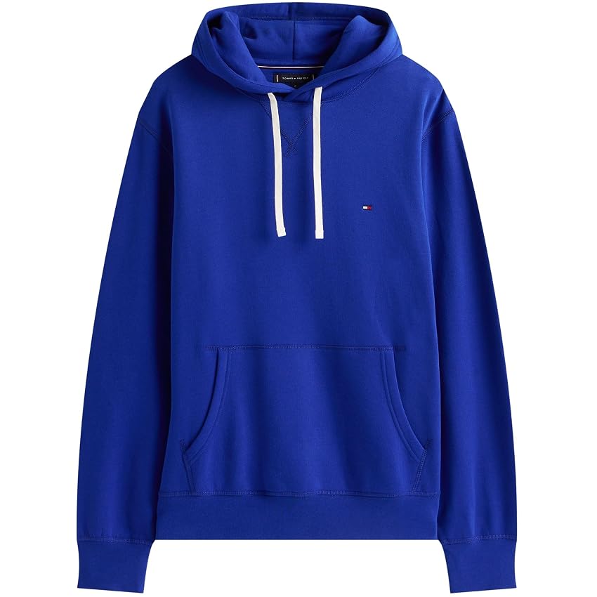 Tommy Hilfiger Uomo Felpa con Cappuccio Seasonal Fleece con Tasca a Marsupio