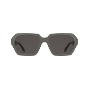 Calvin Klein Jeans Unisex Adult Sunglasses CKJ26605S - Taupe with Solid Warm Smoke Lens