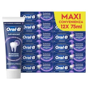 Oral-B Advanced Protezione Sbiancante 12x75ml