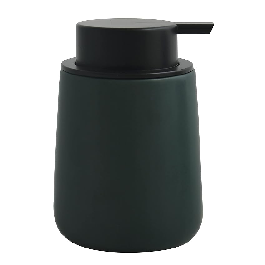 MSV - Dispenser di Sapone in Ceramica - MAONIE Verde Scuro Opaco