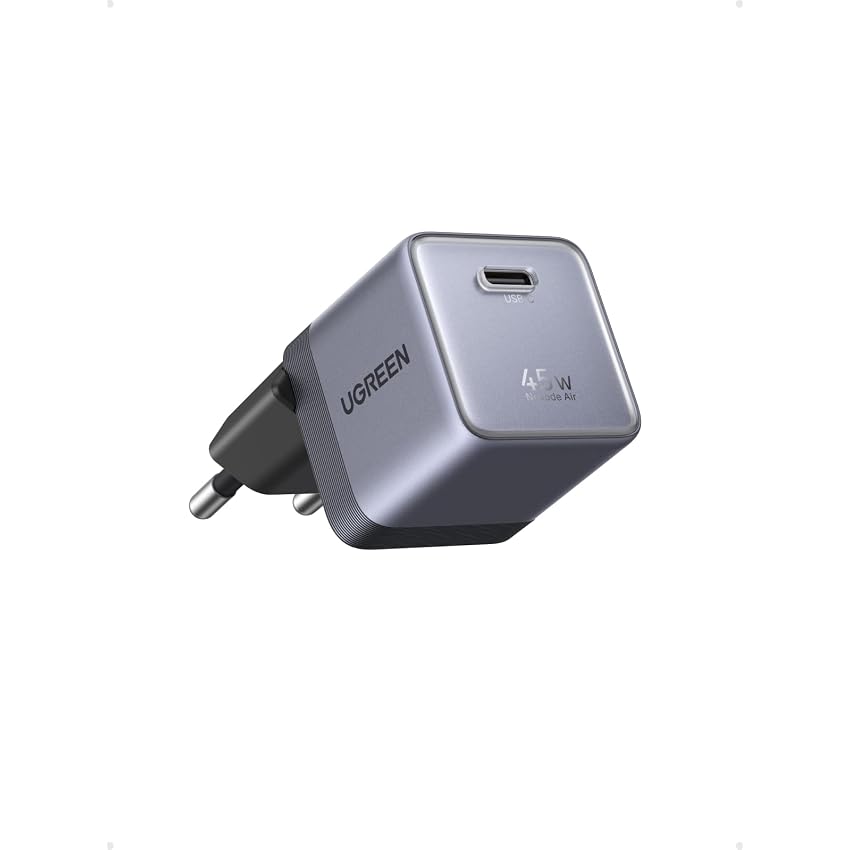 UGREEN Nexode Mini Caricatore USB C 45W PPS GaN Alimentatore Rapido