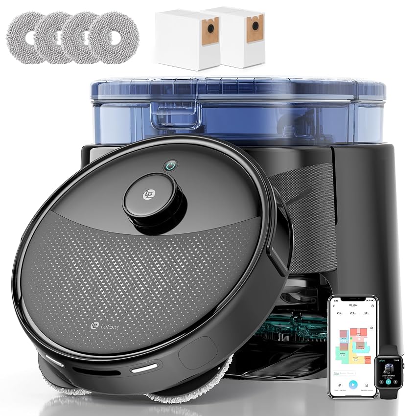 Lefant M3 Robot Aspirapolvere Lavapavimenti con Mappatura
