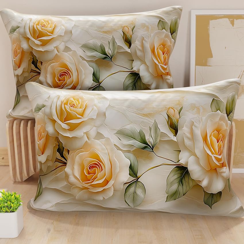 PETTI Artigiani Italiani - Coppia di Federe Cuscino 40x145 cm in Microfibra