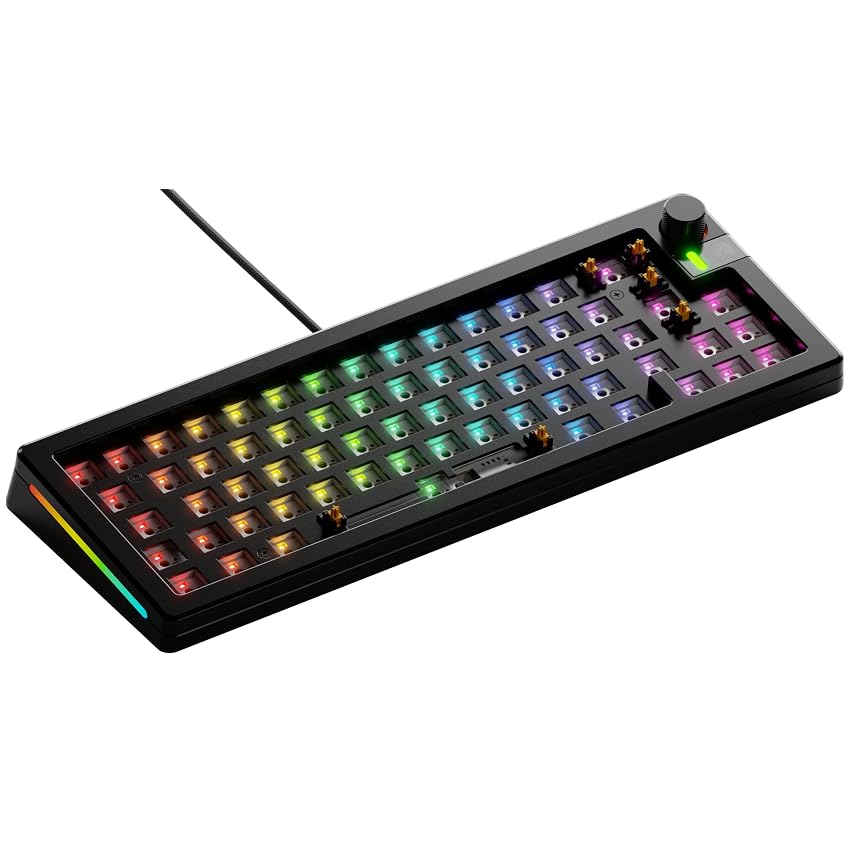 GLORIOUS Gaming GMMK 3 PRO Barebones: tangentbordssats med vred