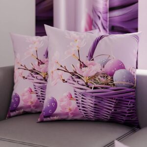 PETTI Artigiani Italiani - Coppia di Federe Cuscino Pasquali 40x40 cm in Microfibra