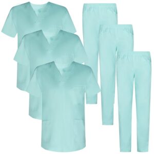 MISEMIYA Pack 3 PCS-Uniformes Sanitarios Confezione da 3 Pezzi