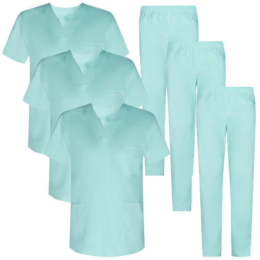 MISEMIYA Pack 3 PCS-Uniformes Sanitarios Confezione da 3 Pezzi