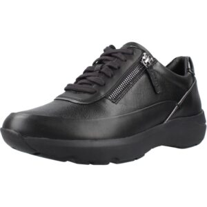 Clarks Tivoli Zip Womens Black Combi