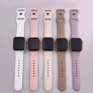 Cinturino in silicone per Apple Watch