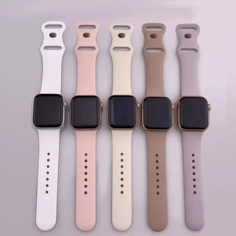 Cinturino in silicone per Apple Watch