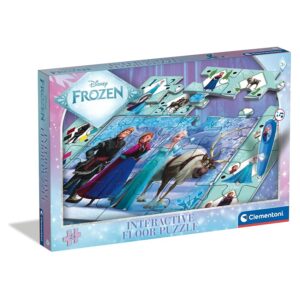 Clementoni - Puzzle Interattivo da Pavimento Disney Frozen