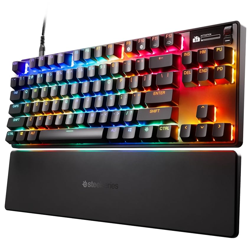 SteelSeries Apex Pro TKL Gen 3 Tastiera Meccanica Gaming - HyperMagnetic OmniPoint 3.0 switch